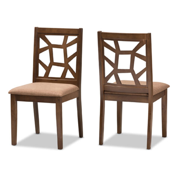 Baxton Studio Abilene Dining Chairs - Set of 2