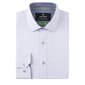 Mens Tom Baine Slim Fit Circles Print Dress Shirt - White/Grey - image 2