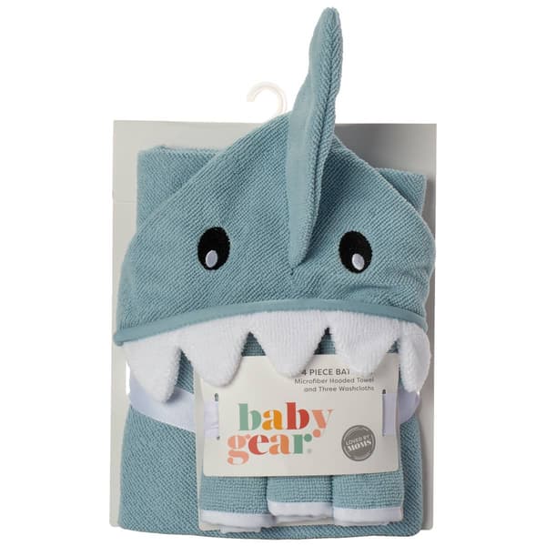 Baby Gear(R) 4pc. Shark Bath Set - image 