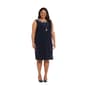 Plus Size R&M Richards 2pc. Puff Floral Jacket Dress - Navy - image 3