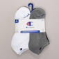 Mens Champion(R) 6pk. Multi Color Logo Low Cut Socks - image 1