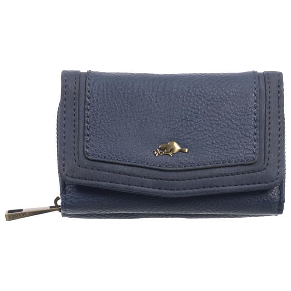 Womens Roots 73 RFID Trifold Zip Around Wallet - image 
