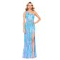 Juniors Blondie Nites Sequin One Shoulder Sheath Dress - image 1