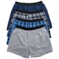 Mens Hanes(R) Ultimate Core 4 Pk. Woven Boxers - Blue/Grey - image 1