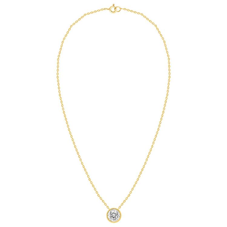 Nova Star(R) 1ctw. Round Lab Grown Diamond Solitaire Pendant