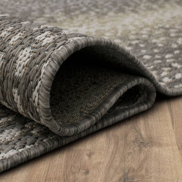 Mohawk Home Antelope Print Light Grey Runner