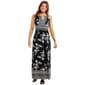 Womens Rabbit Rabbit Rabbit Sleeveless Damask Maxi Dress - image 1