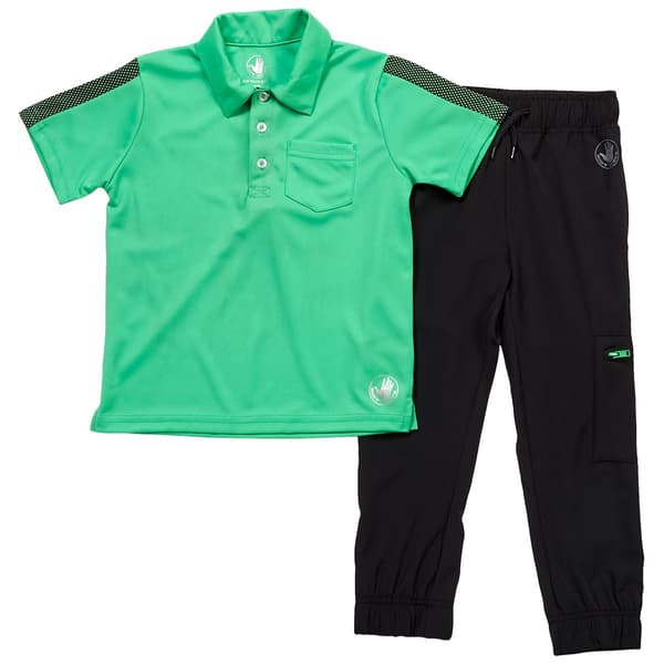 Toddler Boy Body Glove Bodyglove Polo And Jogger Pants - image 