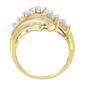 Loveblooms&#8482; Round & Baguette Diamond Cut Ring - image 4