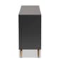 Baxton Studio Kelson Dark Grey & Gold Wood 6-Drawer Dresser - image 4
