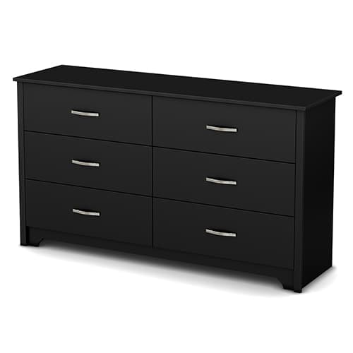 South Shore Fusion Dresser - Pure Black
