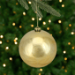 Northlight 6in. Shiny Vegas Gold Christmas Ball Ornament - image 1