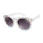 Womens Circus by Sam Edelman Round Sunglasses with Glitter - image 1