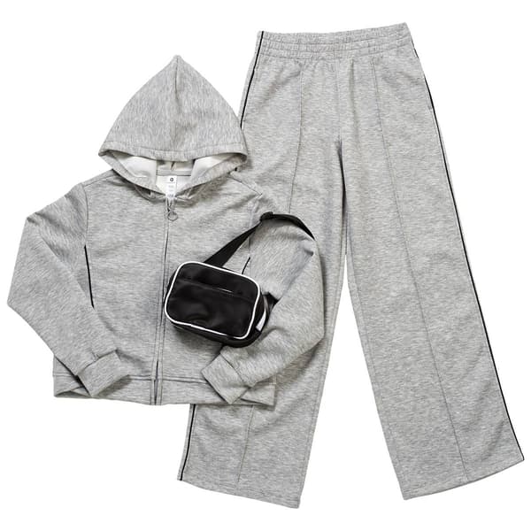 Girls (7-14) 90 Degree® by Reflex 3pc. Jacket w/ Wide Leg Pants - image 