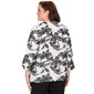 Plus Size Alfred Dunner Crowd Pleaser Floral Embroidery Blouse - image 2