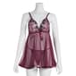Plus Size Spree Intimates Lace & Mesh Babydoll Set - image 1