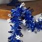 Northlight 50ft. Star of David Hanukkah Tinsel Garland - image 3