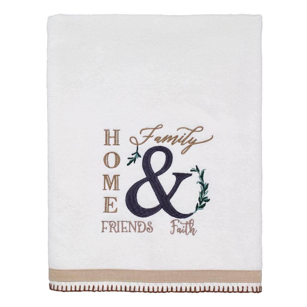 Avanti Modern Farmhouse Bath Towel