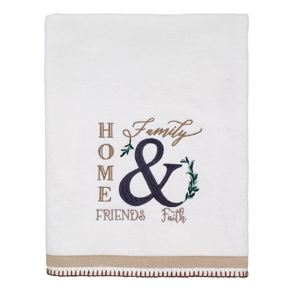 Avanti Modern Farmhouse Bath Towel