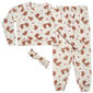 Girls Rene Rofe(R) 3pc. Bear/Bow & Heart Velour Snug Fit Pajama - image 1