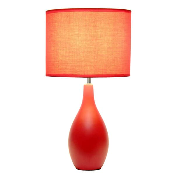 Creekwood Home Essentix 18in. Traditional Dewdrop Table Lamp