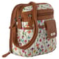 MultiSac North/South Zip Around Floral Butterfly Crossbody - image 2