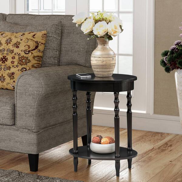 Convenience Concepts Classic Living Rooms Brandi Oval End Table - image 