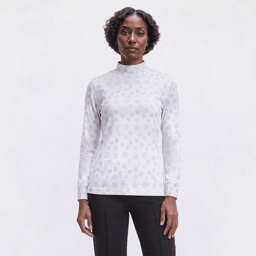 Womens Hasting & Smith Icy Snowflakes Tee