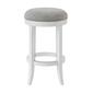 New Ridge Home Goods Avery Counter-Height Barstool - White - image 3