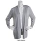 Womens 89th & Madison Long Sleeve Open 2 Pocket Cardigan - image 3