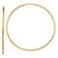 Gold Classics(tm) 10kt. Polished 42mm Endless Tube Hoop Earrings - image 1