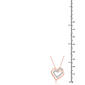 Nova Star® Lab Grown Diamond Two-Tone Intertwined Heart Pendant - image 4