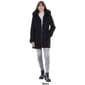 Womens Nine West Faux Wool Duffle w/Faux Fur Trimmed Hood - image 8