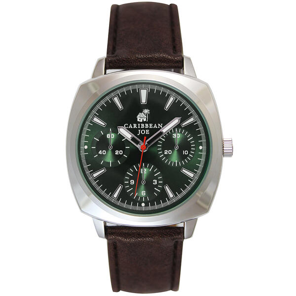 Mens Caribbean Joe Square Dial Watch - CJ7128SLGR - image 