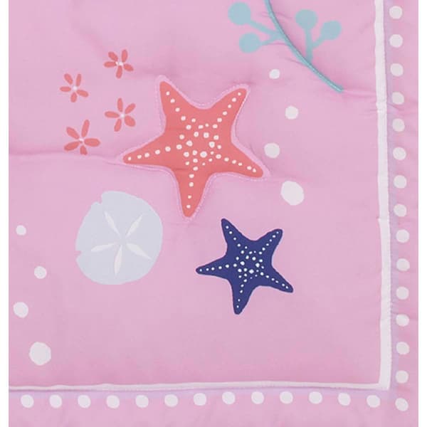 Disney 3pc. The Little Mermaid Ariel Cute by Nature Mini Crib Set