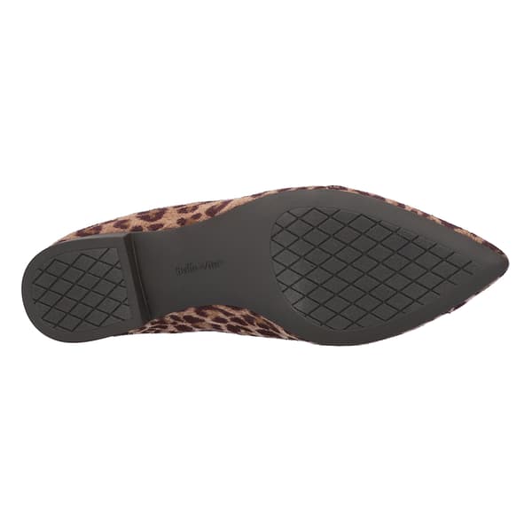 Womens Bella Vita Milla Leopard Slingback Flats