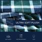 Nautica Northsail Plaid Plush-Fleece Blanket - image 4