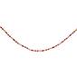 Northlight Seasonal Shiny and Matte Red Beaded Christmas Garland - image 4