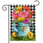 Briarwood Lane Gerber Daisy Watering Can Garden Flag - image 1