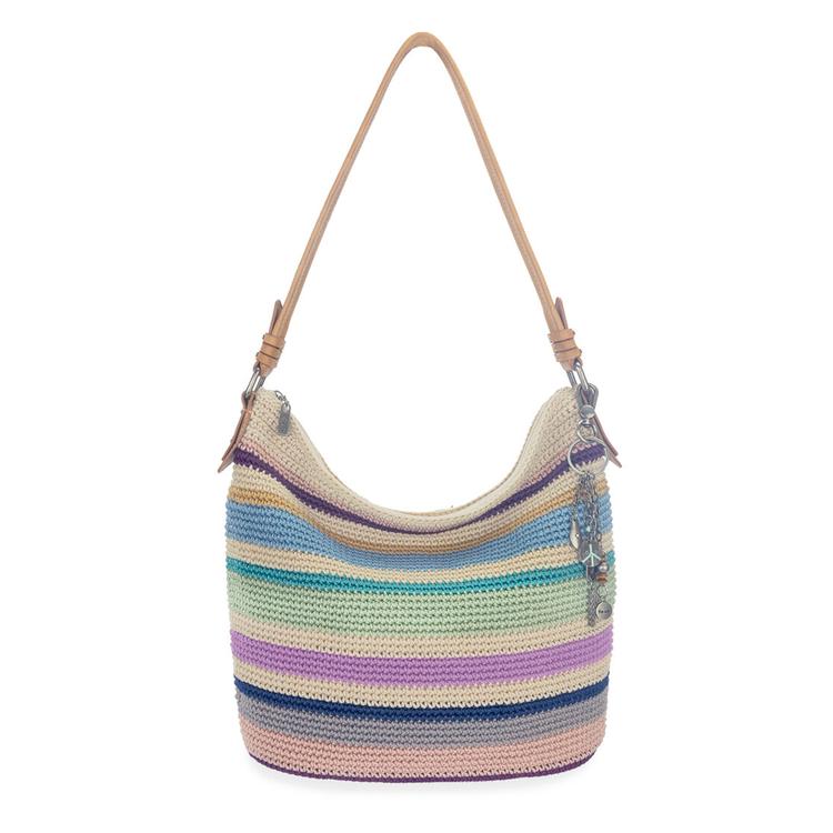 The Sak Sequoia Stripe Crochet Hobo