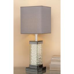 9th & Pike® Grey Glass Glam Table Lamp