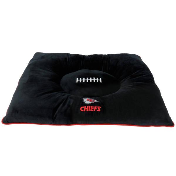 NFL Kansas City Chiefs Dog Pillow Bed - image 