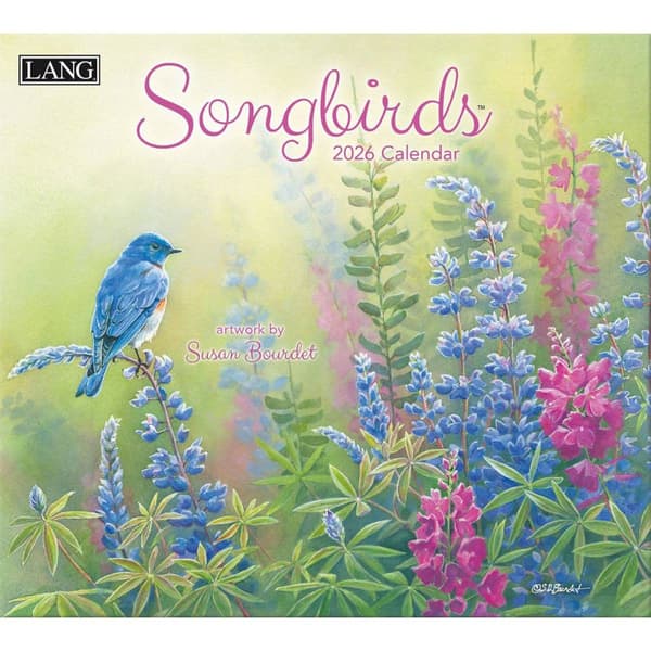 Lang(R) 2026 Songbirds Calendar
