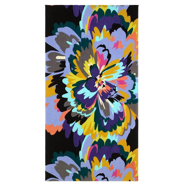 Nicole Miller Bright Bloom Beach Towel - image 
