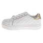 Little Girls Badgley Mischka® Lace-up Fashion Sneakers - image 6