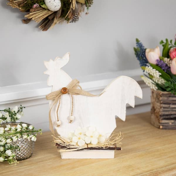 Northlight Seasonal Distressed Rooster Silhouette Spring Décor