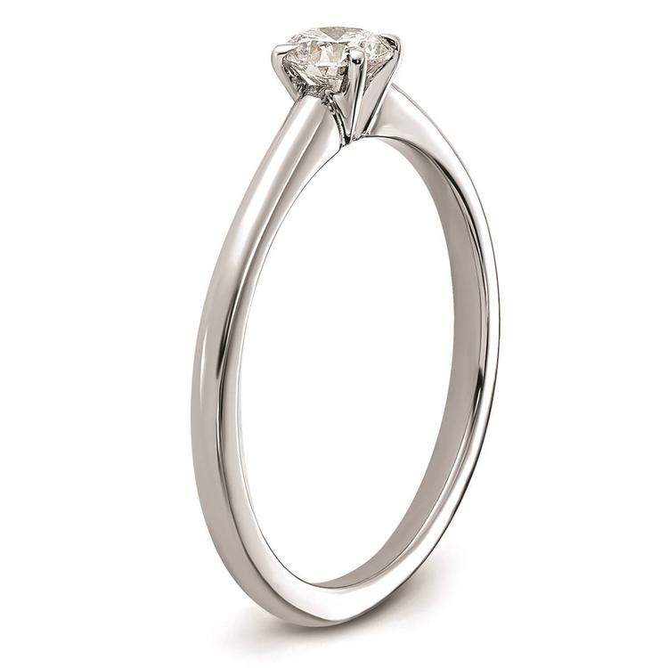 Pure Fire 14kt. White Gold Lab Grown Diamond Complete Ring
