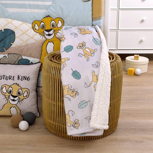 Disney Lion King Future King Baby Blanket - image 