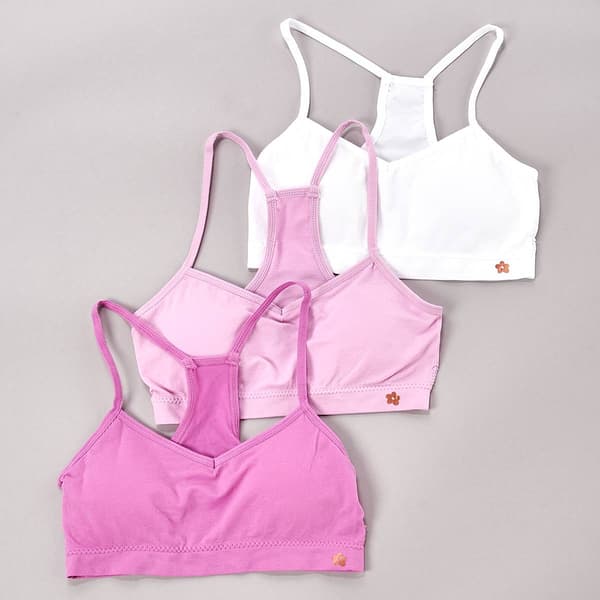 Girls Limited Too(tm) 3pk. Seamless Racerback Bras - image 