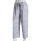 Womens Jaclyn Geometric Capris Pajama Pants - image 1